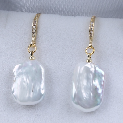 Natural Freshwater Pearl Earrings For Women