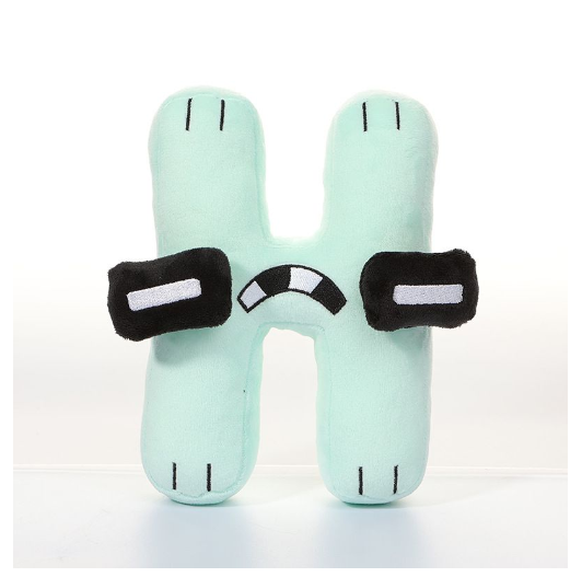 26 PCS Alphabet Lore Plush Toy Stuffed Doll Preschool Educational English ABC Letter Toy Kids Birthday Party Christmas Gift H