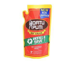Datu Puti Soy Sauce Refill Pack 340ml