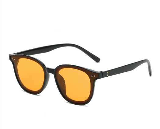 Korean Version Couple Small Frame Oval Frame Sunglasses