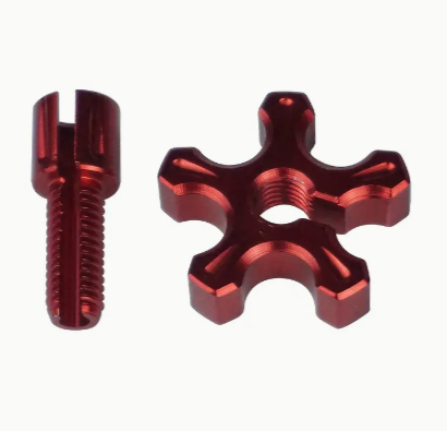 One-Way Head Style Aluminum Screwdriver Set for Motorcycle Clutch Adjustment - 1PCS (Black/Red/Blue/Gold/Titanium/Silver) 8M Moto Clutch Adjuster Screw Set