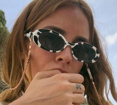 Oval Sunglasses Women Vintage Retro Sun glasses Frame