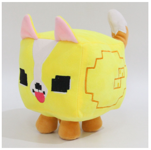 Pet Simulator x Cat Toy Plush Toy Roblox Cat Plush Toy Big Game Cat Soft Plush Toy Animal Suitable Kids Gift S3