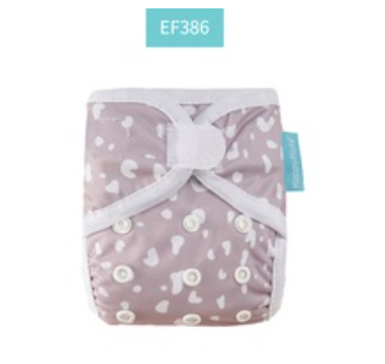 Happyflute Newborn Print PUL Design Snap Or Hook&Loop Eco-friendly Cloth Diaper Cover Baby Cloth Diaper CD13
