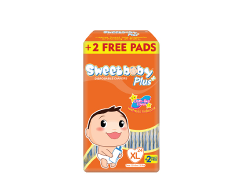 SWEETBABY PLUS - BIG PACK XL 24+2