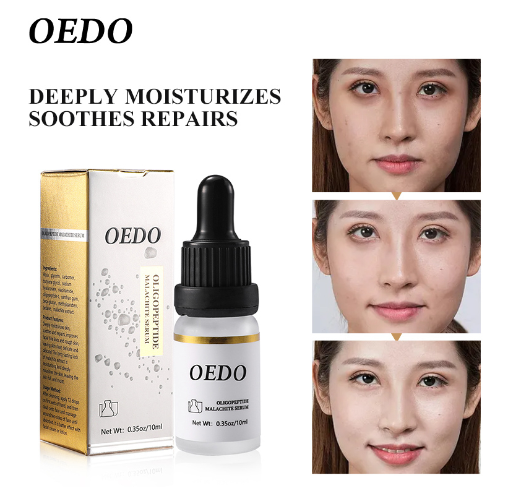 OEDO Oligopeptide Malachite Shrink Pores Serum Essence Whitening Hydrating Moisturizing Reduce Wrinkles Face Skin care 10ML