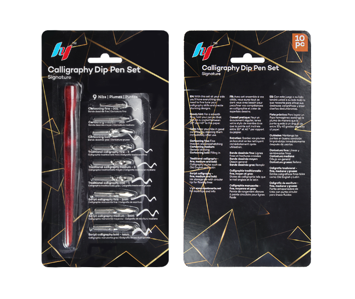 SeamiArt Artist Comic Calligraphy Pen Set 9PCS Pen Nibs 1PC Pen Holder Art Supplies Stationery