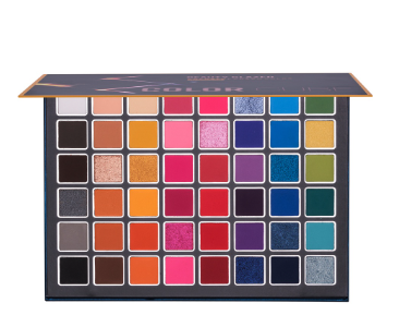 BEAUTY GLAZED Makeup Eye shadow Palette Color Cube Eyeshadow Palette 48 Colors Beauty Waterproof Long-lasting Eyeshadow Cosmetics