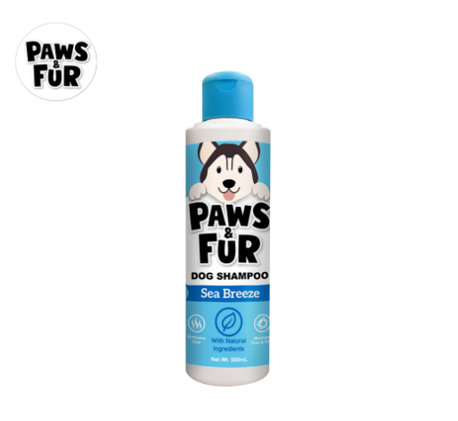 Paws & Fur Dog Shampoo in Sea Breeze 500ml