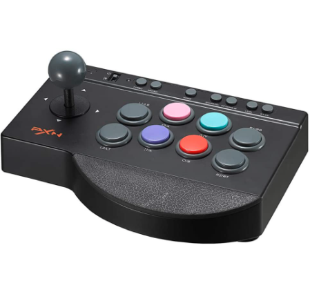 PXN 0082 Arcade Stick PC Street Fighter USB Arcade Stick for PS3, PS4, Xbox One, Switch, Window PC
