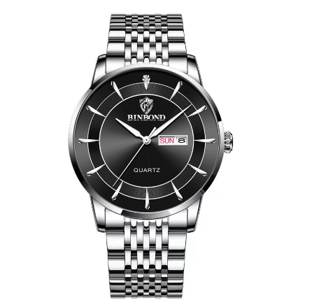 Original Luxury Fashion Business Men's Watch Waterproof Luminous Ultra-Thin Stainless Steel Quartz Watch M7