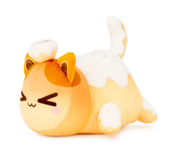 Kawaii Aphmau Meows Cat Plush Toy Soft Meemeow Stuffed Donut Cat Plushes French Fry Cheeseburger Food Plush Doll CAT16