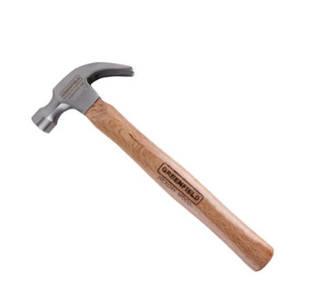 Greenfield Claw Hammer 16oz Wooden