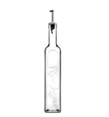 Pasabahce Homemade Oil And Vinegar Glass Holder 500cc 16 3/4oz (80229)