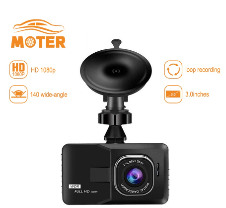 MOTER Car Dash Cam For Car Dashcam Mini Car Driving Recorder Hidden 1080P Vehicle Video Recorder