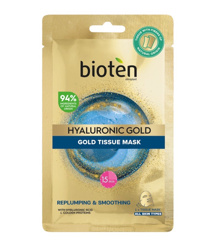 Bioten Tissue Mask Hyaluronic Gold 25g