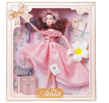 Atinil High-Low Dress Fashion Doll