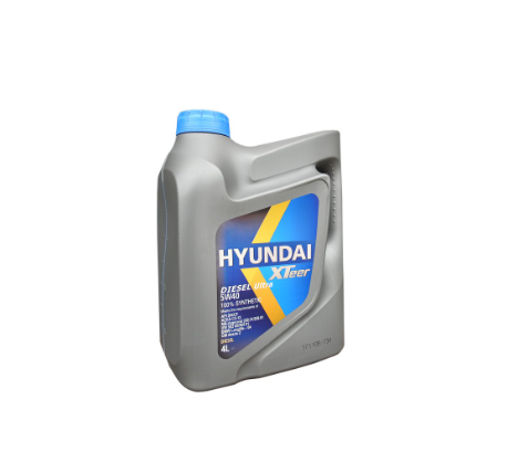 Hyundai Xteer Diesel Ultra SN/CF ACEA C3-12 Dexos2 5W40 100% Fully-Synthetic Diesel Engine Oil (4L)