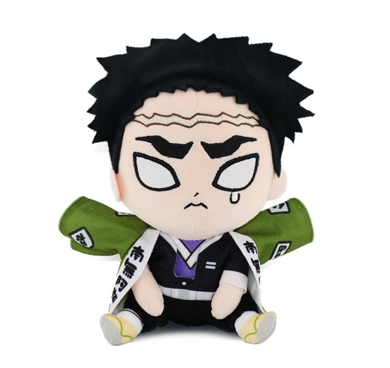 20CM Demon Slayer Plush Toys Kawaii Kamado Tanjirou Agatsuma Zenitsu Kamado Nezuko Stuffed Dolls Lovely Pillow DS17
