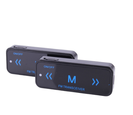 2pcs VV-108 Mini Portable Walkie Talkie 0.5W UHF 400-480MHz 16CH with USB Power Eeaphone Ham Two-Way Radio Transceiver