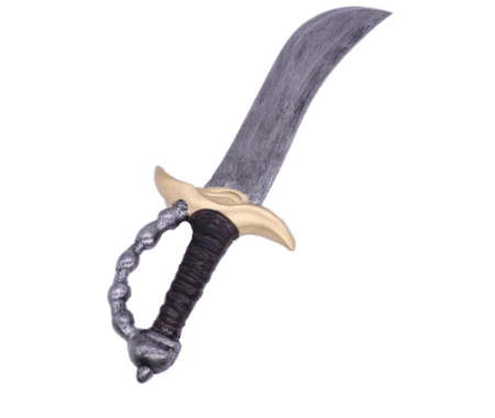 Halloween Pu Sea Rover Set Prop Toy