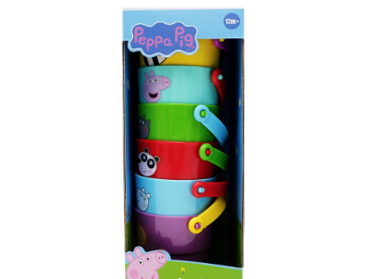Peppa Pig Stacking Buckets