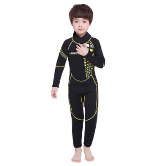2.5Mm 3Mm 4/3 5/4Mm Girls Two Piece Rash Guard Swimsuit Ring Dive Circle Kids Neoprene Children Surf