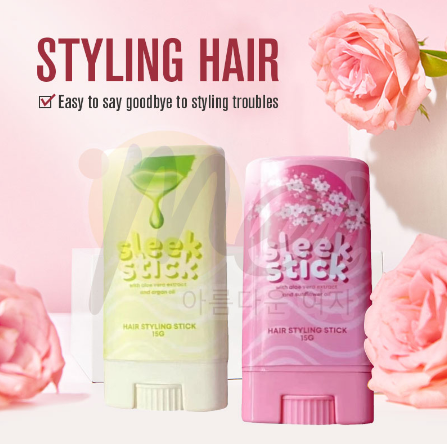 100% Original Sleek Stick Hair Oil Hair Care 15g Styling Wax