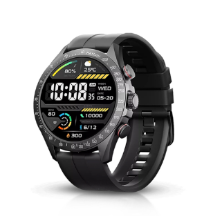 Haylou Solar Pro LS18 Smartwatch Fitness Tracker Bluetooth 5.3 SOS + AI Assistant Military-Grade