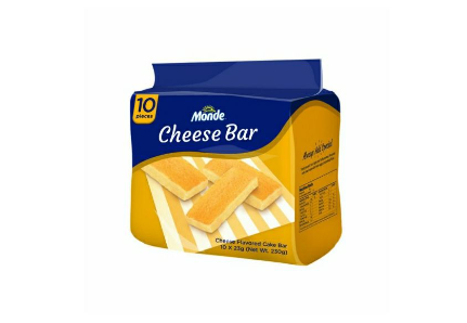 Monde Cheese Bar 23g x 10's