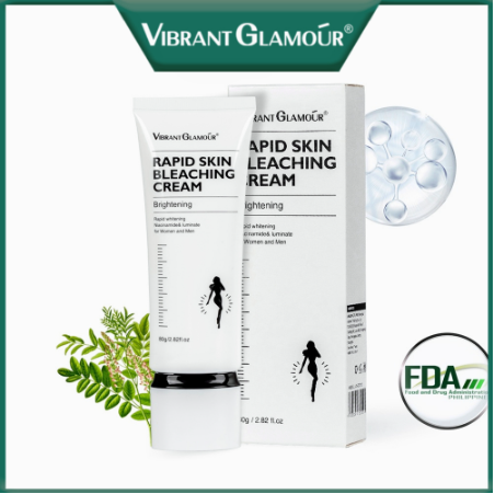 VIBRANT GLAMOUR FDA Whitening Cream Rapid Skin Bleaching Cream Moisturizing Lightening Body Care 80g