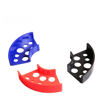 Fan Shaped Plastic Color Cup Holder for Tattooing Multi-color Cup Holder