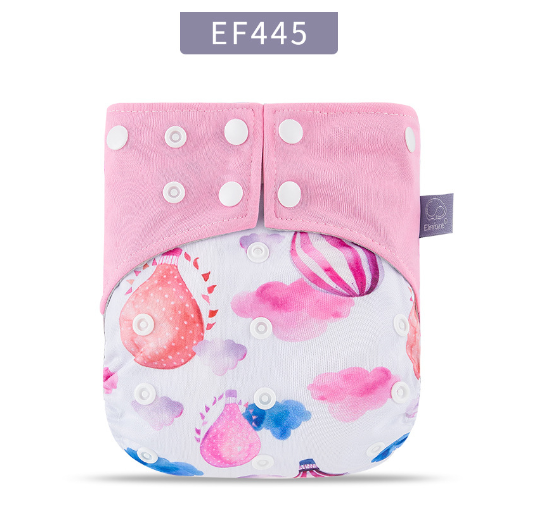 Happyflute Baby Cloth Diapers Double Gusset Washable Cloth Nappy Without Insert HF9