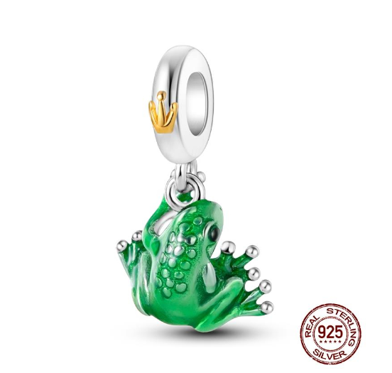 925 Sterling Silver Green Series Tree Cactus Avocado Pendant DIY Charm Beads Fit Original Pandora Charms Bracelet Women Jewelry D28