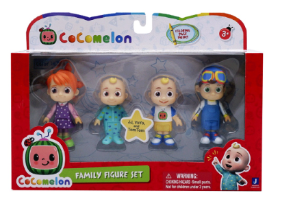 Cocomelon Family Figure Playset