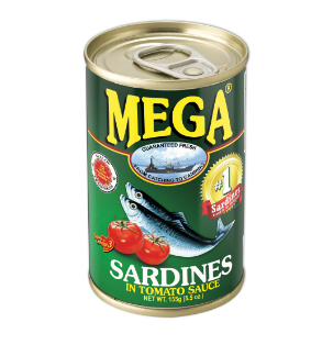 Mega Sardines Tomato Sauce 155g