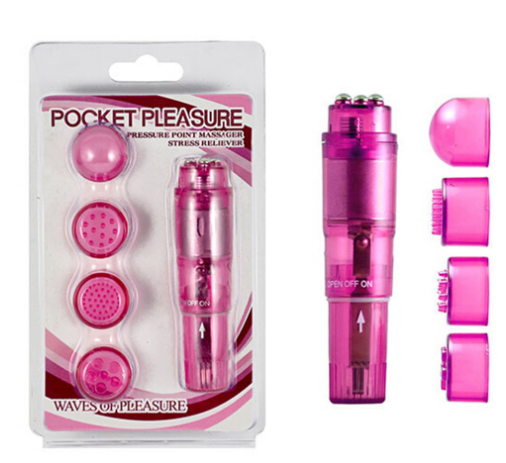 Mini Massage 4 Heads Mini Massage Device Pen Electric Facial Eye Massager Thin Face Massage Stick