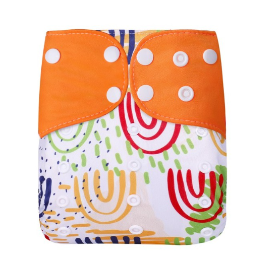Ready Stocks Waterproof Reusable Digital Printed One Size Pocket Cloth Diaper CD14