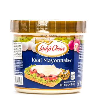 Lady's Choice Real Mayonnaise 1kg