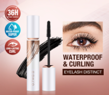 O.TWO.O Mascara Waterproof Long Lash 36H Long Lasting Curling Black Eye Makeup Mascara Volume Lifting