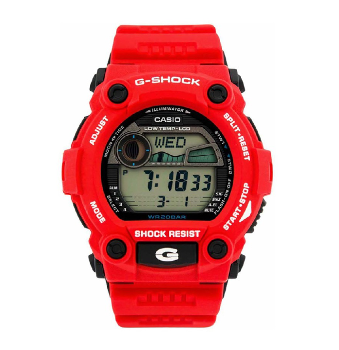 Casio G-Shock Red Resin Watch For Men CG-7900A-4DR