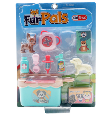 KidShop Fur Pals Little Pets Accessory Dog with Syringe Playset