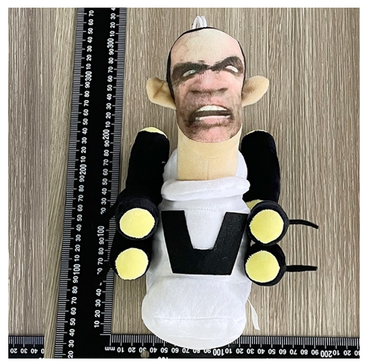 Skibidi Toilet Plush Toy Monitor Man Titan Cameraman TVman Speakerman Stuffed Dolls Prank Game Props Funny Present Fans Kids 1