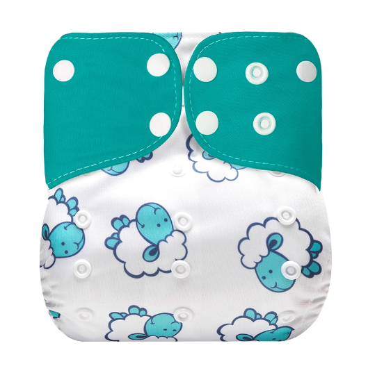 Ready Stocks Waterproof Reusable Digital Printed One Size Pocket Cloth Diaper S26