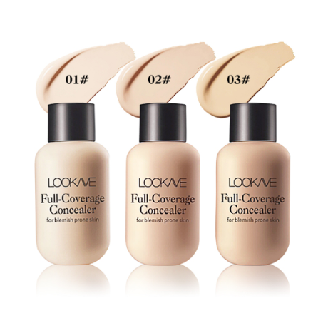 Lamuseland Liquid Concealer Full Coverage Blemishes Dark Circles And Acne Skin Cosmetics