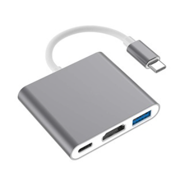 USB C to HDMI Adapter, Type c OTG 3 in 1 Hub, 4k HDMI & PD Fast Charging USB C To HDMI USB Hub Type