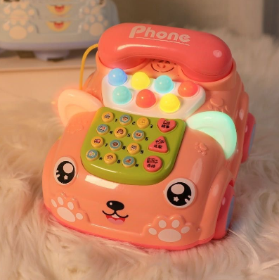 Purely English Kids learning musical phone 0-3 year boys and girls multifunctional educational toys