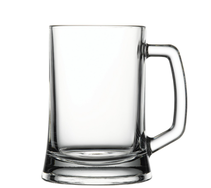 Pasabahce Pub Glass Beer Mug 500cc 16 3/4oz (55129)