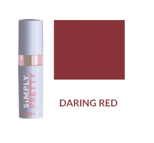 Avon Simply Pretty Daring Red Colorbliss Lipstick