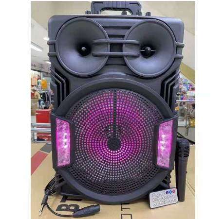 1311 12 inches Portable Wireless Karaoke Bluetooth Speaker with FREE MIC
